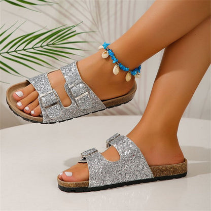 Summer Trend Sequins Sandals