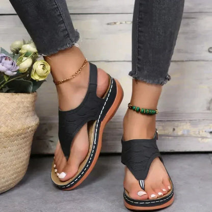 Buckle Strap Slingback Shoes Sandals