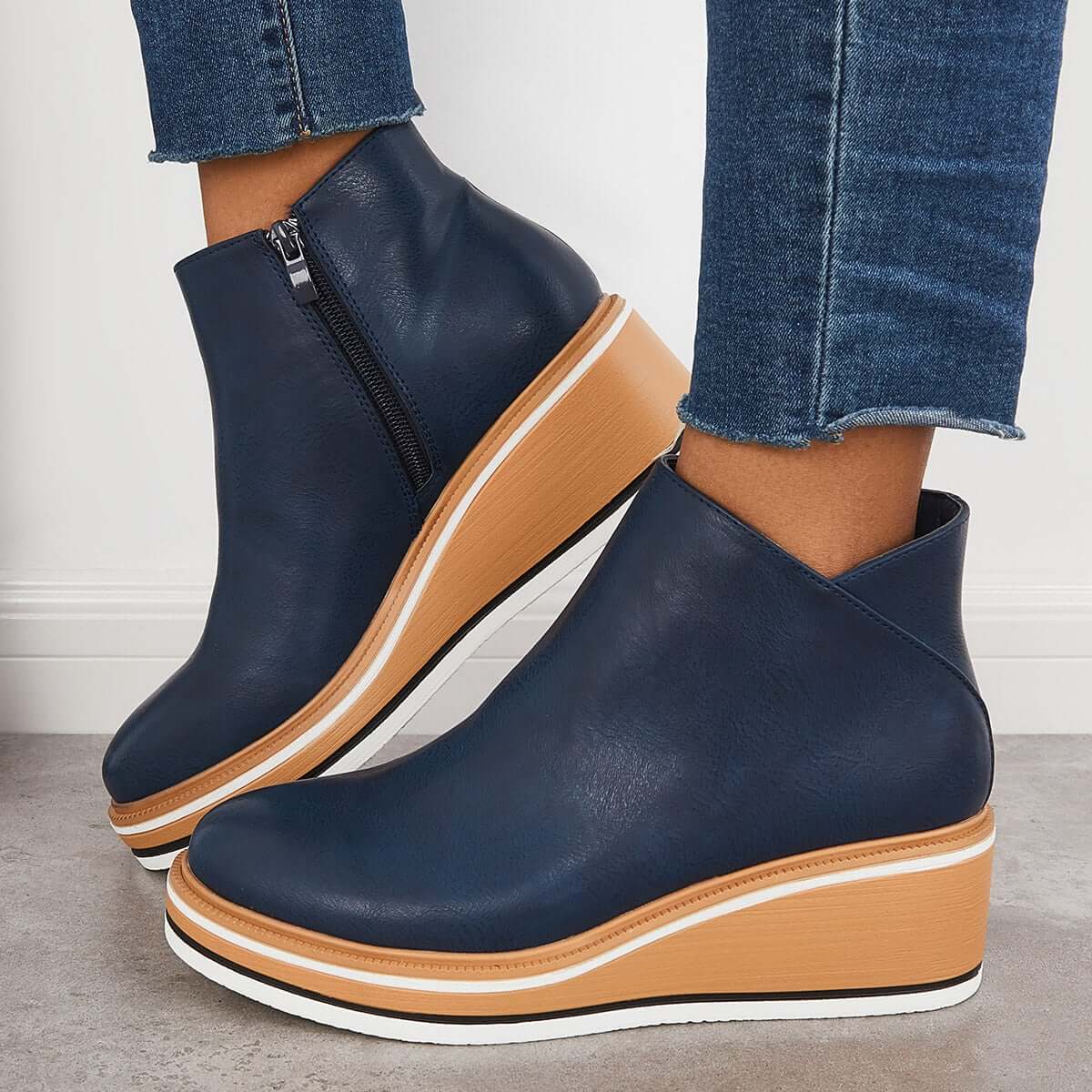 Stylish and supportive orthopedic Ankle boots