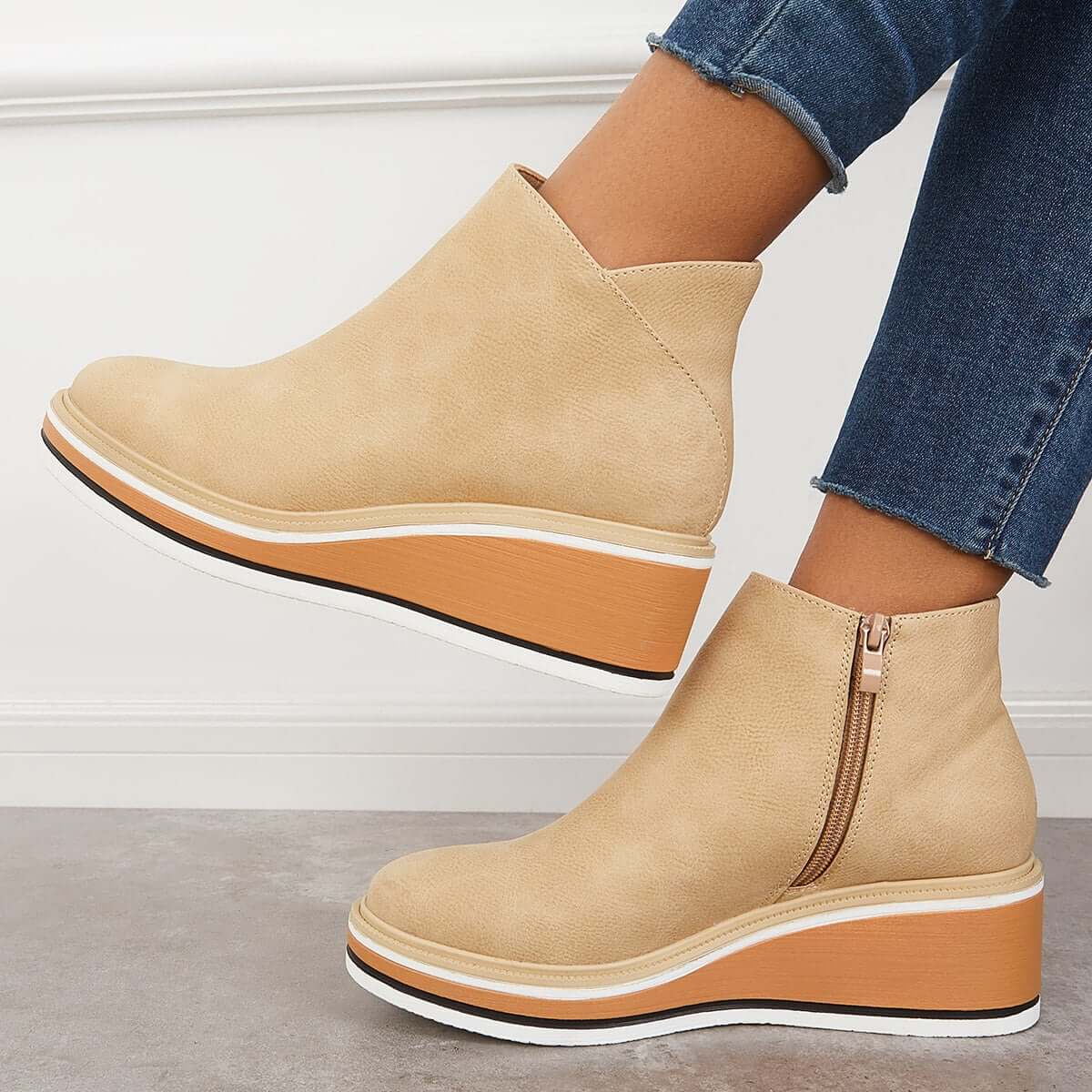 Stylish and supportive orthopedic Ankle boots