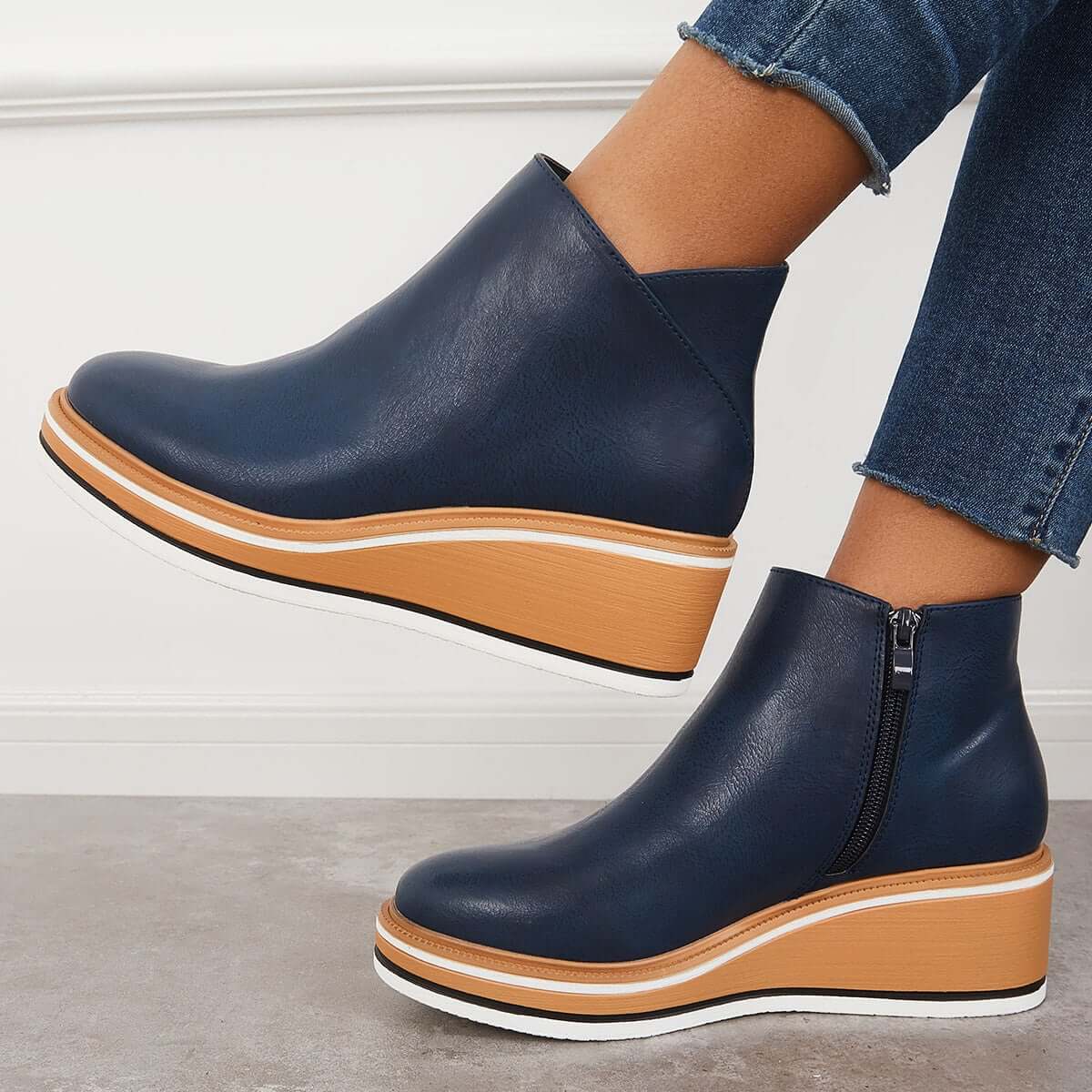 Stylish and supportive orthopedic Ankle boots