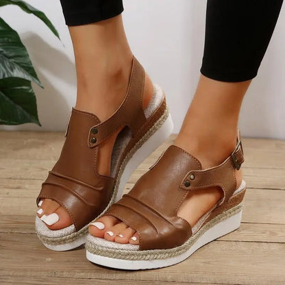 Bohemian Wedge Sandals