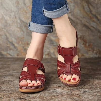 Womens Premium Leather Sandals