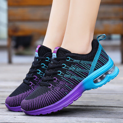 Women Running Shoes Slip-resistant Breathable Casual Tennis Sneakers Gym