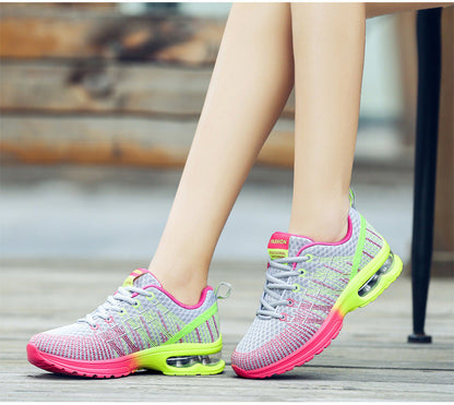 Women Running Shoes Slip-resistant Breathable Casual Tennis Sneakers Gym