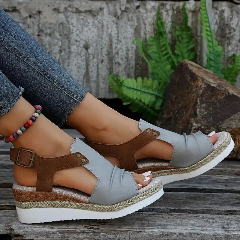 Bohemian Wedge Sandals