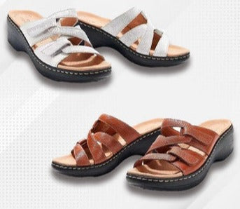 Soft Bottom Massage Orthopedic Wedge Slide Sandals