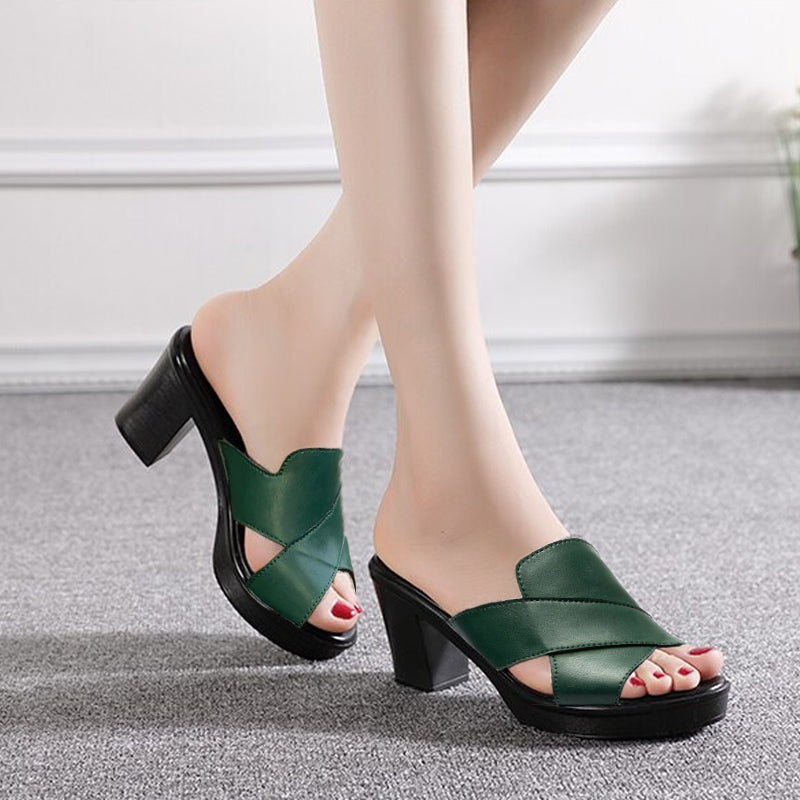 Women's Summer Chunky Heels