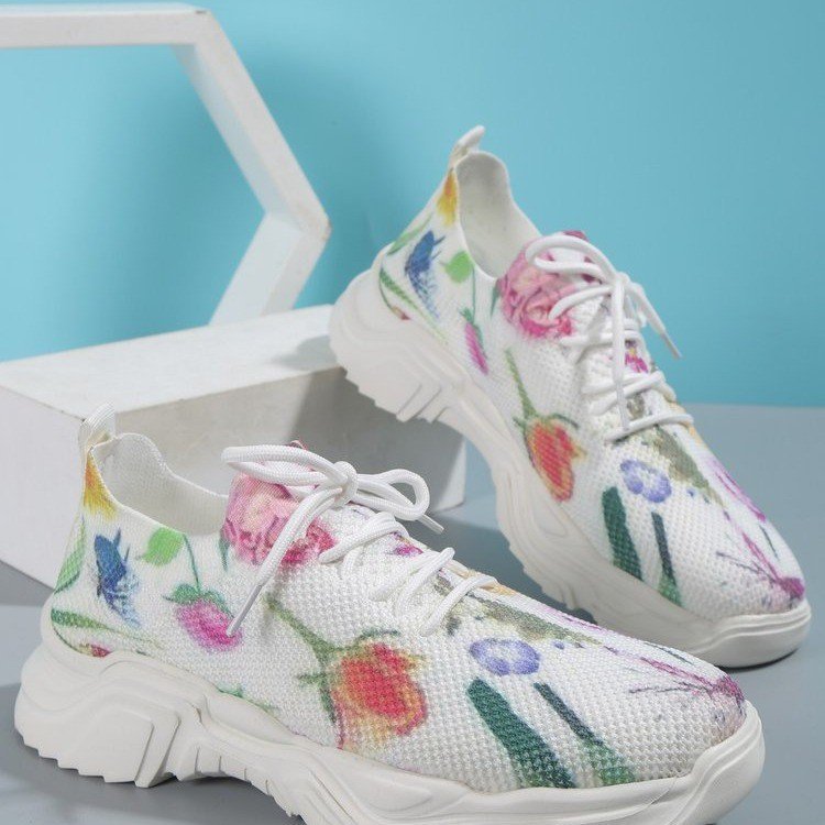 Orthopedic Floral Sneakers