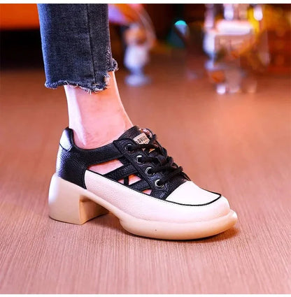 Thick Soled Casual Heeled Sandals