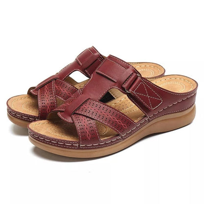 Womens Premium Leather Sandals