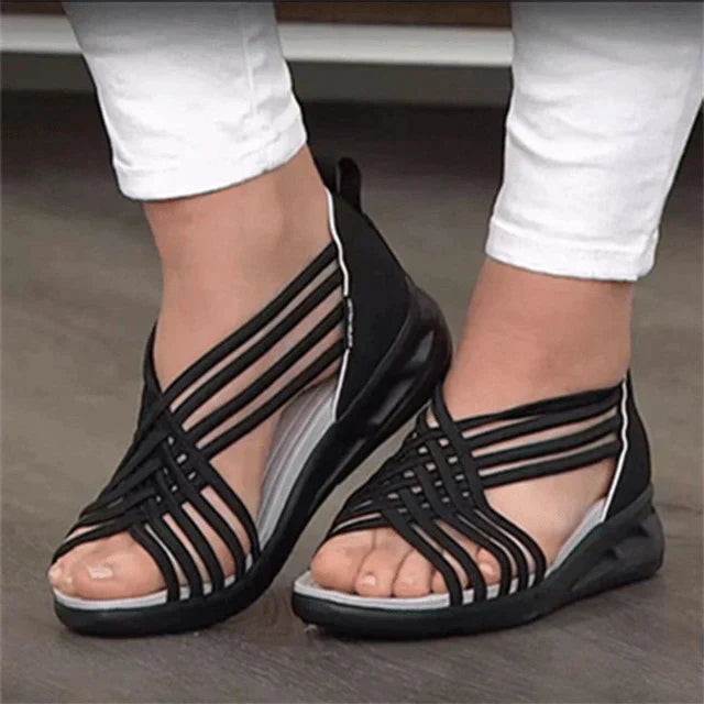 Soft Wedges Hollow Breathable Sandals