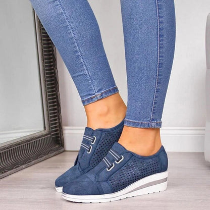 Ladies Wedge Heel Sneakers