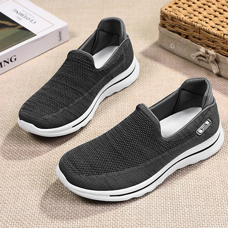 Womens Slip On Sneakers Gym Shoes