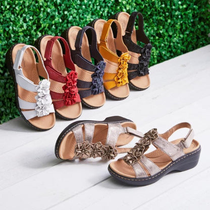 Comfy Summer Ankle Strap Wedge Sandals