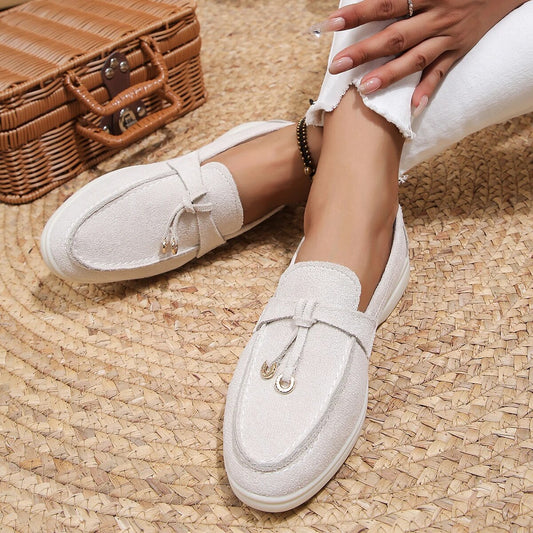 Teenagers' Slip-On Loafers With Straps