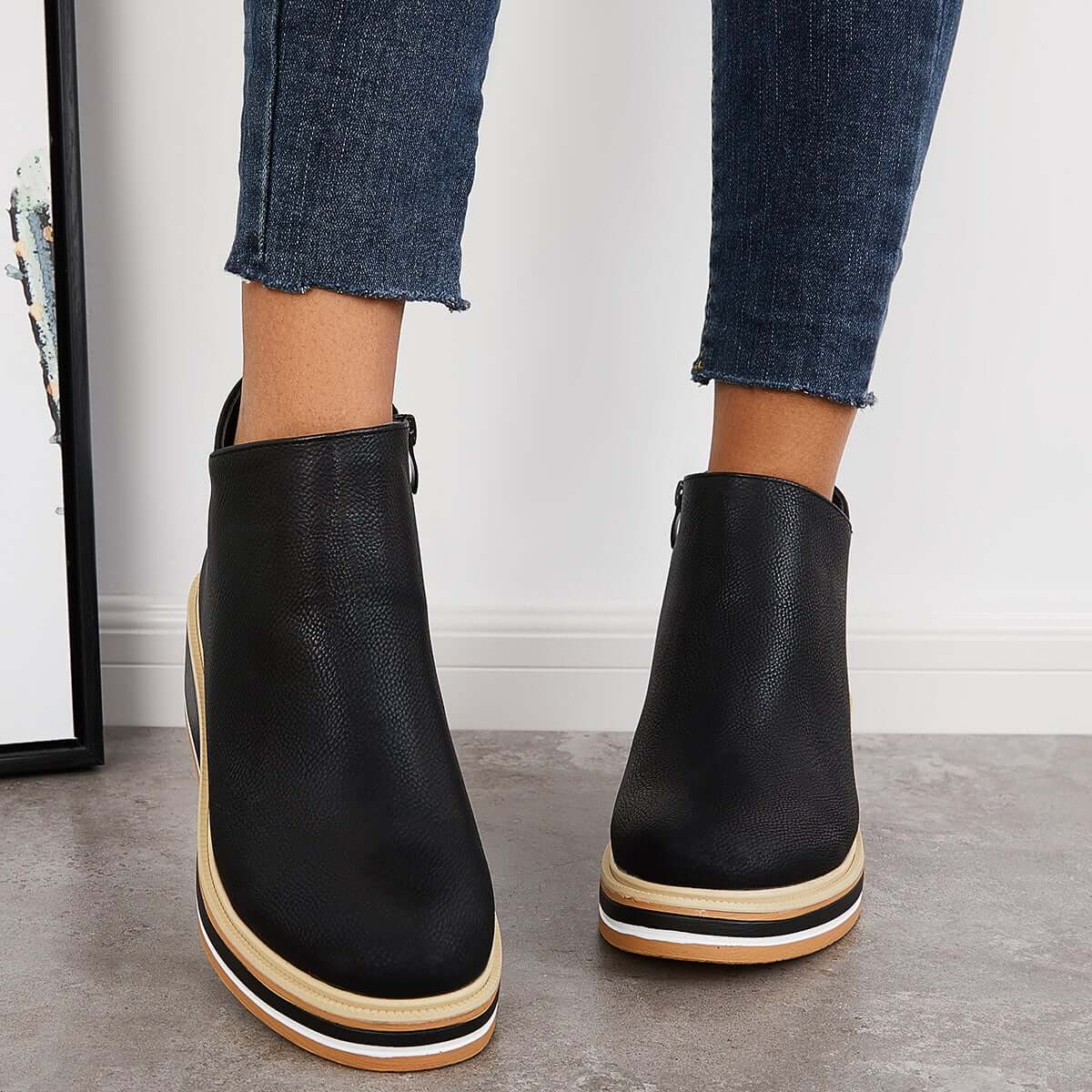 Stylish and supportive orthopedic Ankle boots