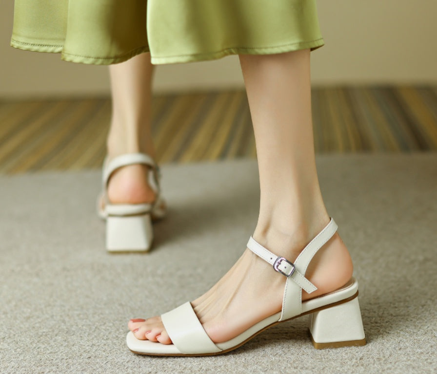 Fashionable low block heels for women