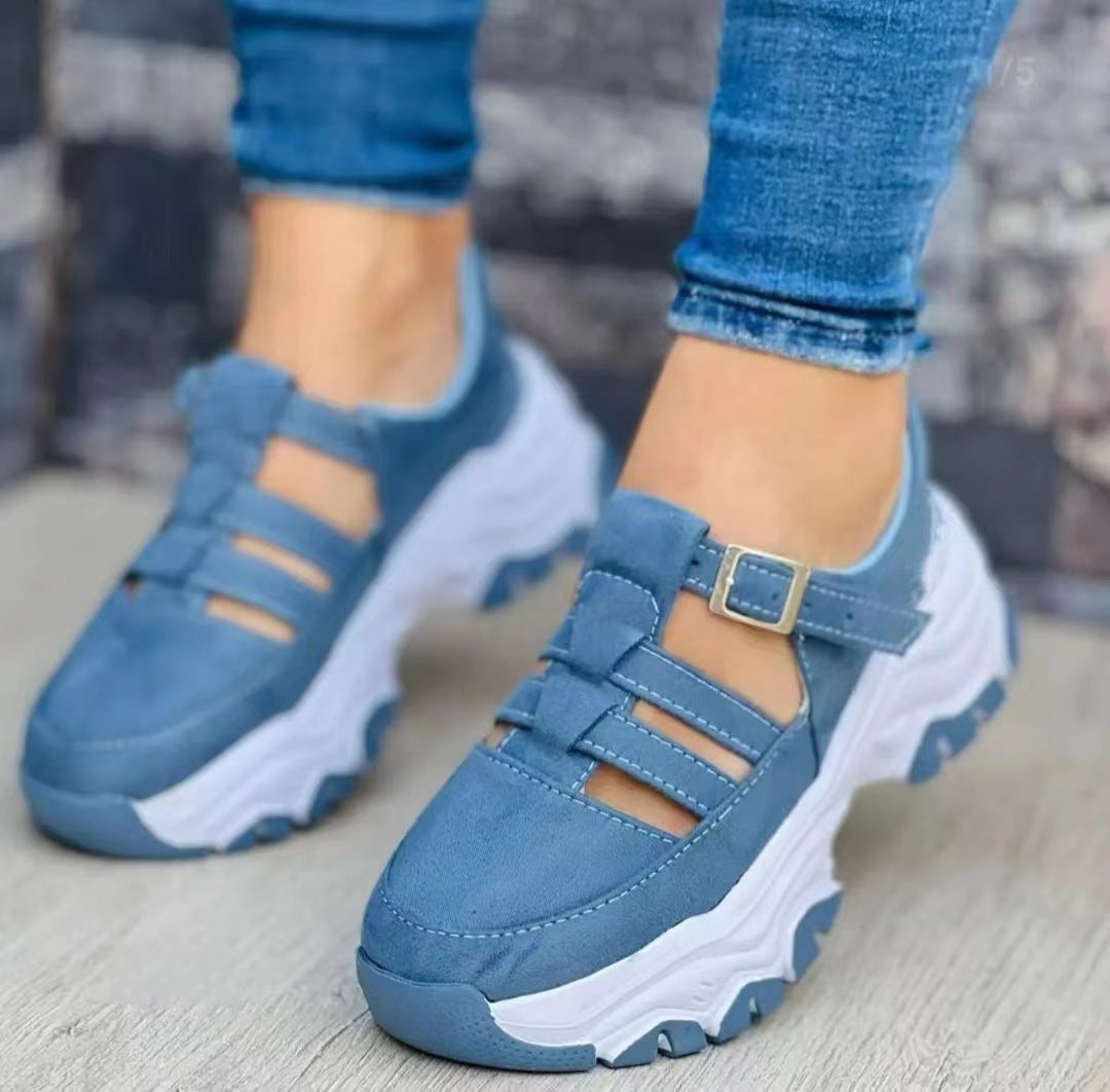 Womens Air Cushion Sole Sneakers