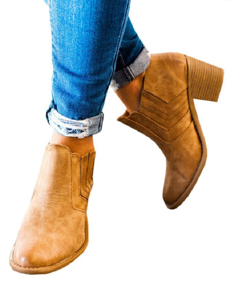 Casual orthopedic tailored Ankle boots