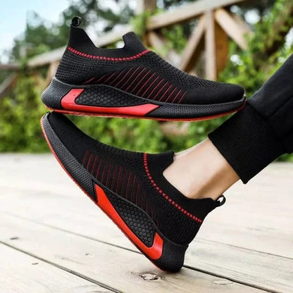 Breathable Man Sneakers Slip On Loafer Shoe