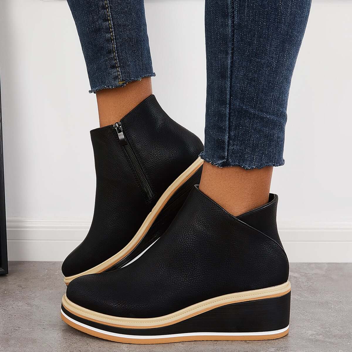 Stylish and supportive orthopedic Ankle boots