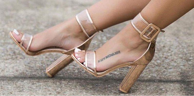 Block heels elegant Sandals