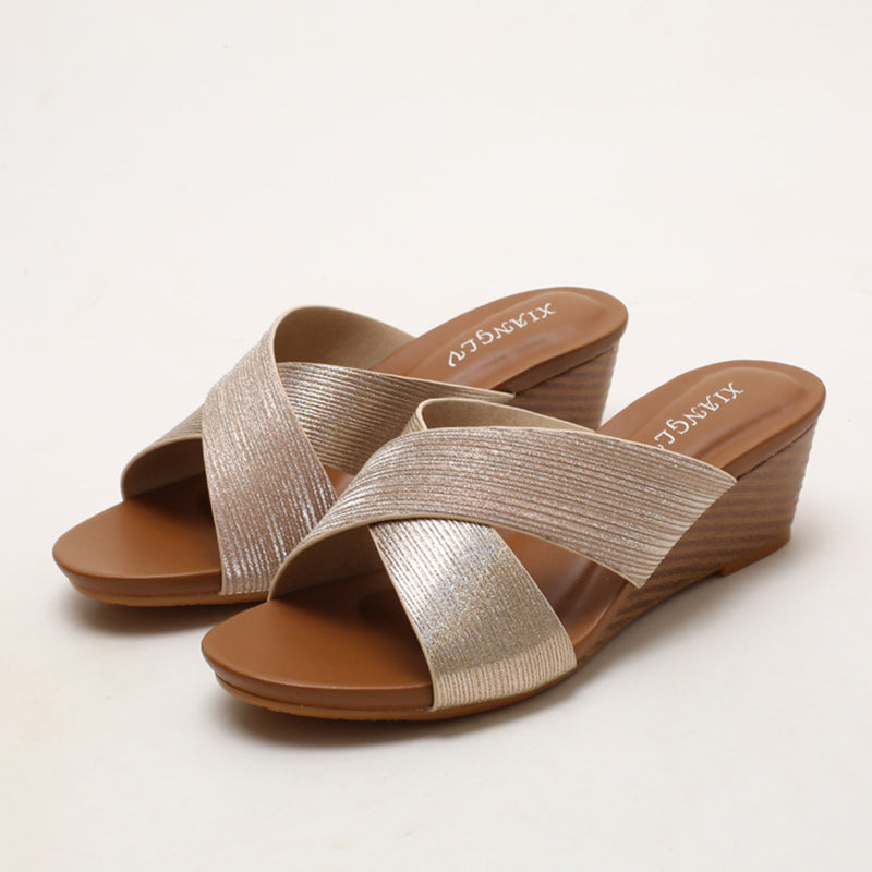 Womens Wedge Roman Style Sandals