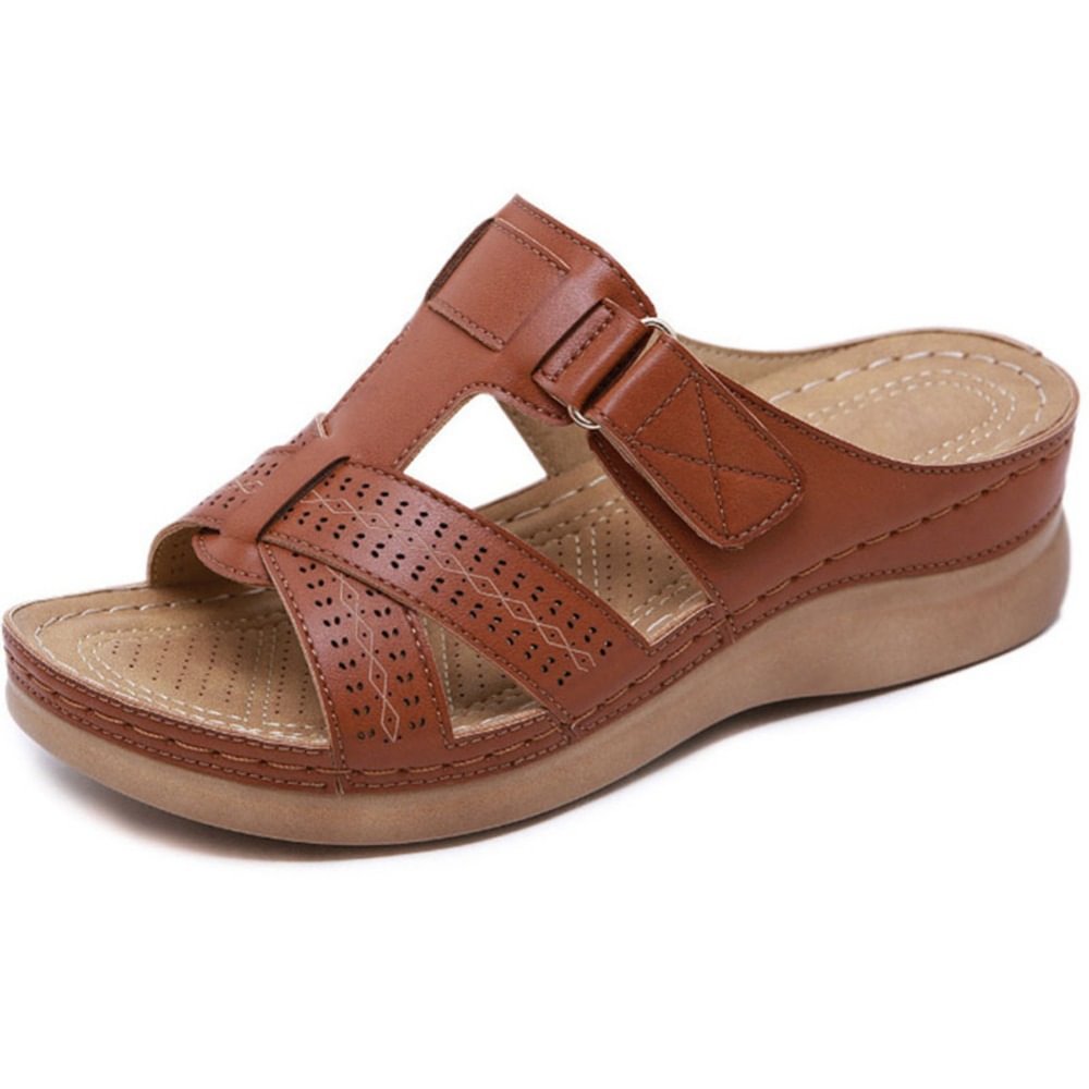 Womens Premium Leather Sandals