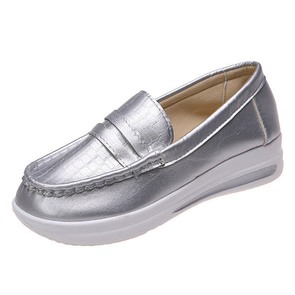 Womens Casual Leather Loafers