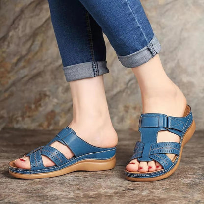 Womens Premium Leather Sandals