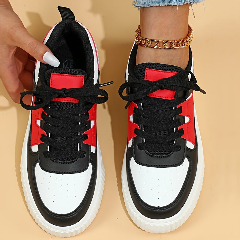 Trendy Fashion Couple Platform Sneakers