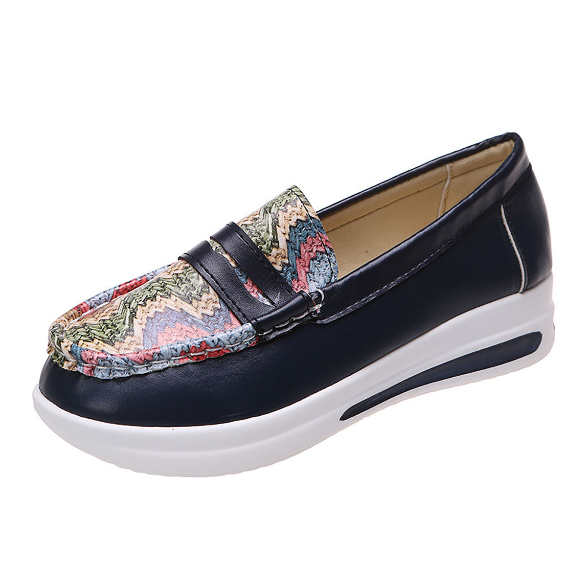 Womens Casual Leather Loafers