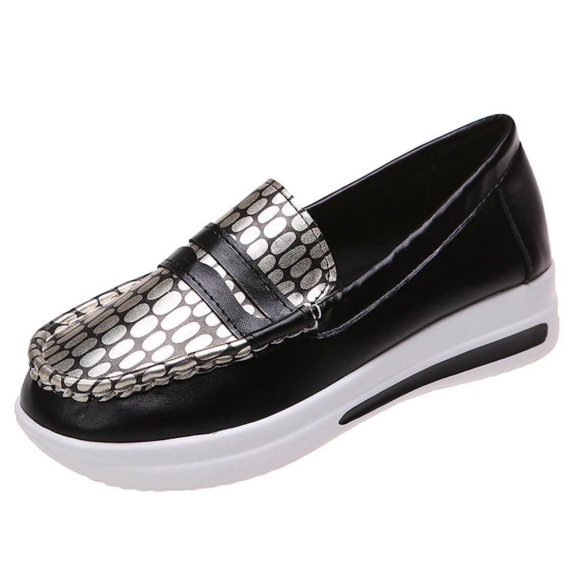 Womens Casual Leather Loafers