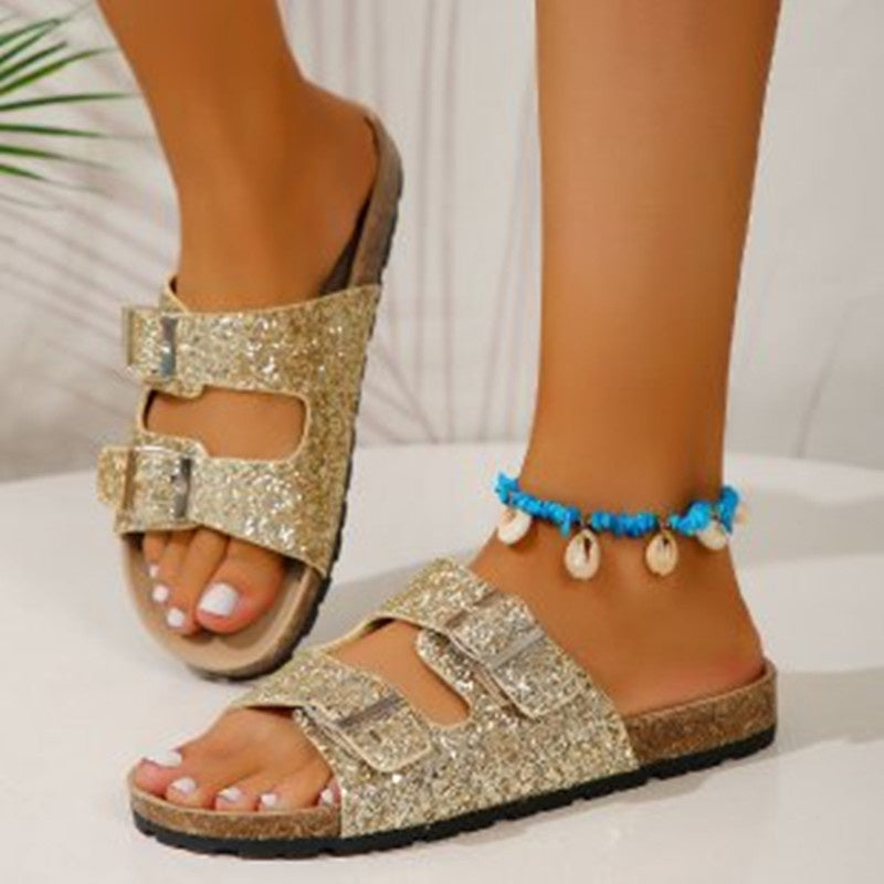 Summer Trend Sequins Sandals