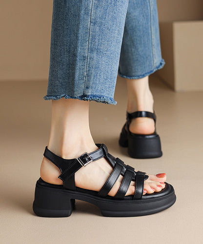 Thick-Soled Roman Sandals for Women