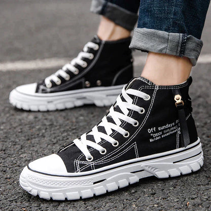 Vulcanize Canvas Shoes High Top Sneakers