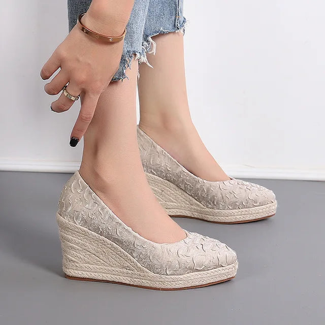 Fashion High Heels Women Wedges Shoes