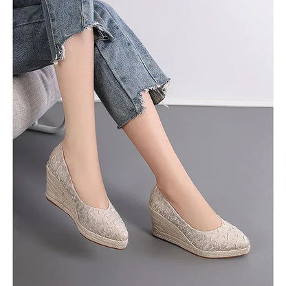 Fashion High Heels Women Wedges Shoes