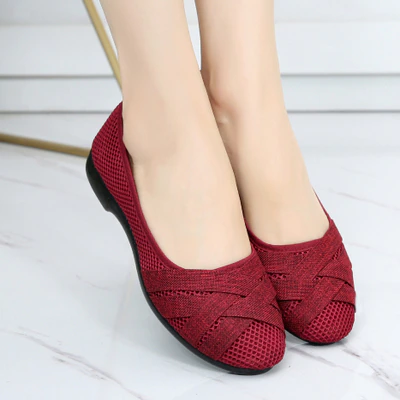 Women's Shoes Retro Flat Shoes