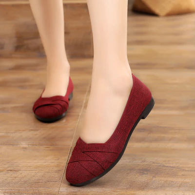 Women's Shoes Retro Flat Shoes