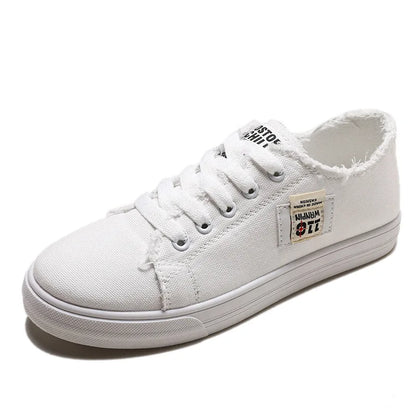 Women's Denim Flat Sneakers