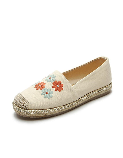 Embroided Doll Shoes for Women