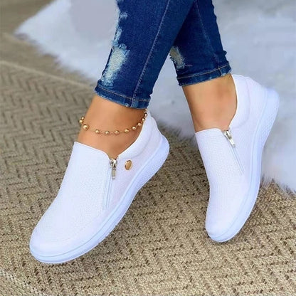 Women Platform Sports Flat Sneakers