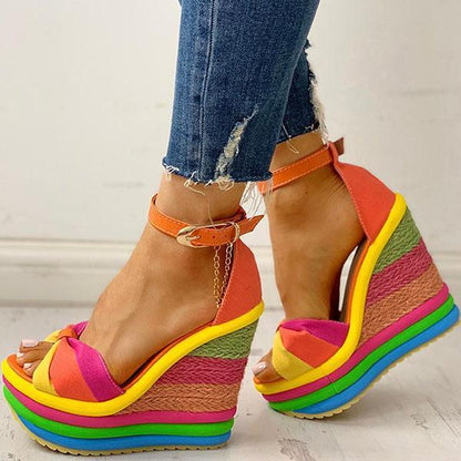 Wedges High Heels Sandals