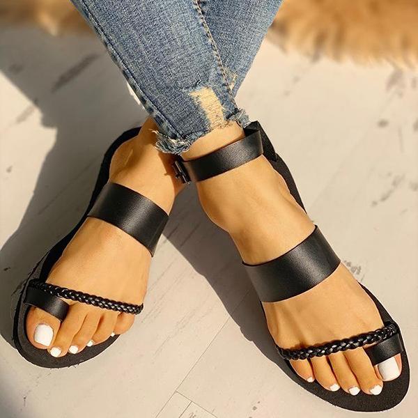 Womens Toe Loop Sandals