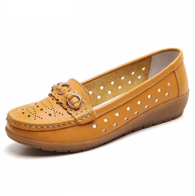 Women's Hollow Out Design Loafers