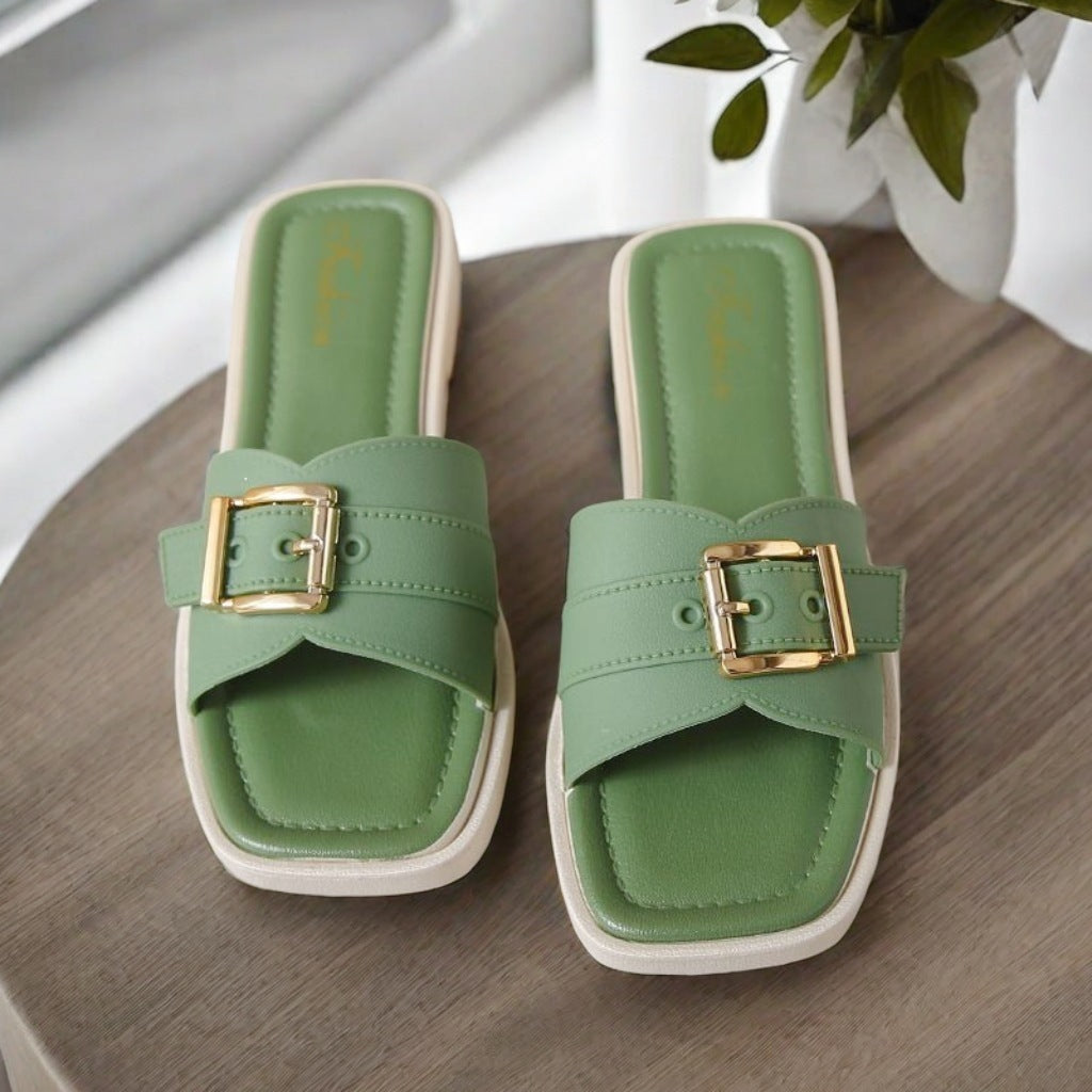 Square sandals for women