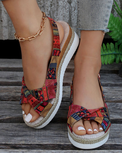 Womens Summer Wedge Sandals