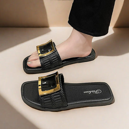 Square sandals for women